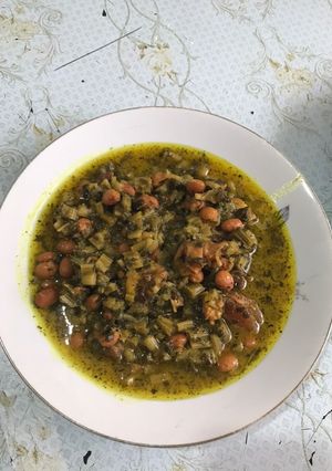 عکسی از دستور خورش کرفس خوشمزه