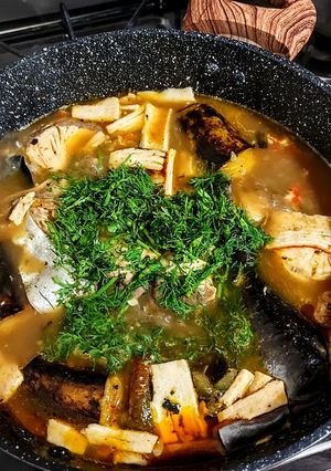 Una foto de CAZUELA🥣De🍤🦞Mariscos Express...!