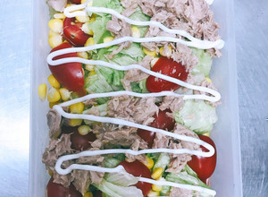 Hình của món Salad cá ngừ.