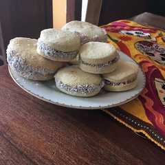 Una foto de Alfajores de maicena