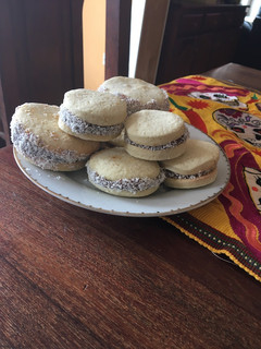 Una foto de Alfajores de maicena