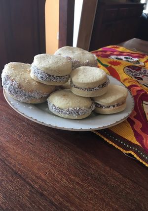 Una foto de Alfajores de maicena