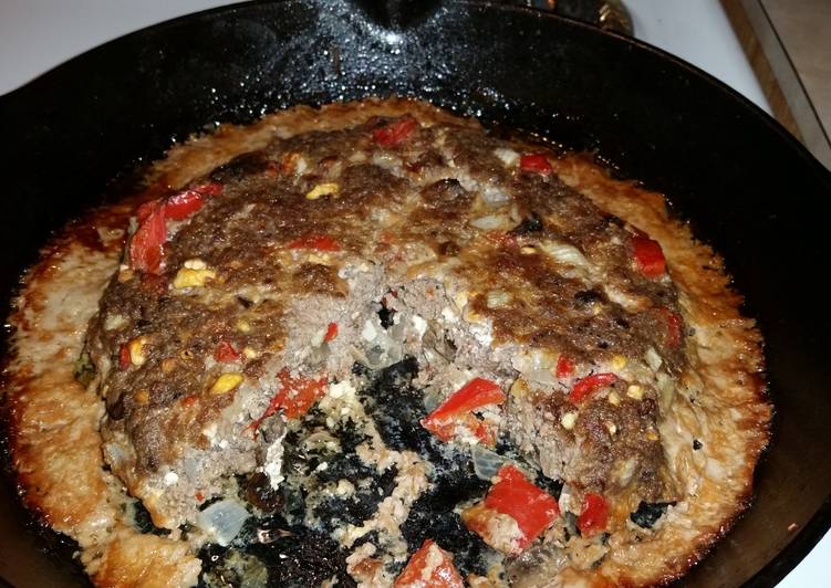 Recipe of Super Quick Skillet Meatloaf Bomb & Easy