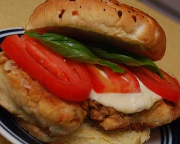 How To Cooking Recipe Italian Chicken Cutlet Sandwich Very Delicious