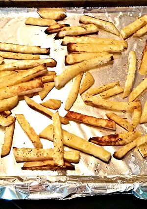 A picture of Baked Sweet Potato Fries.