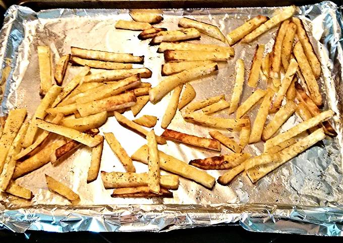 Recipe of Super Quick Homemade Baked Sweet Potato Fries