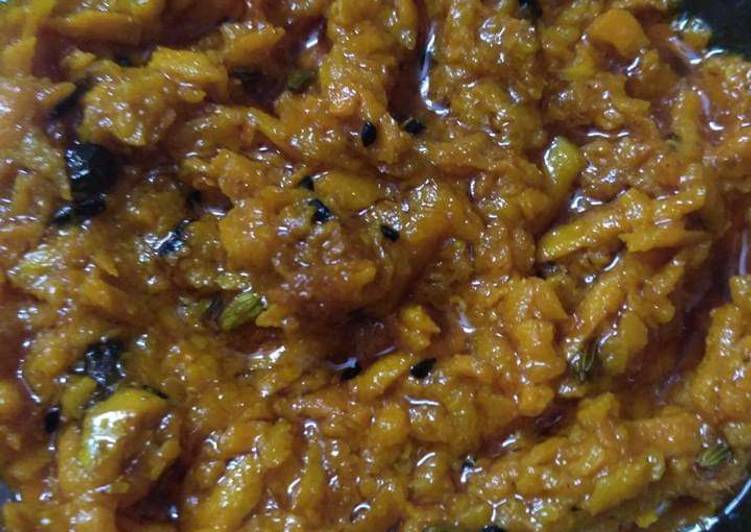 Step-by-Step Guide to Prepare Any-night-of-the-week Raw turmeric pickle
