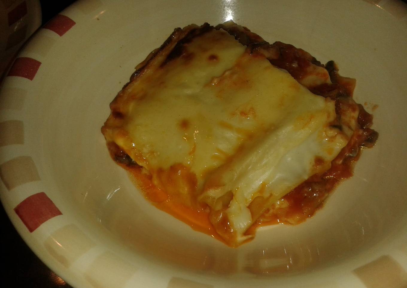 Almu's surprise lasagna