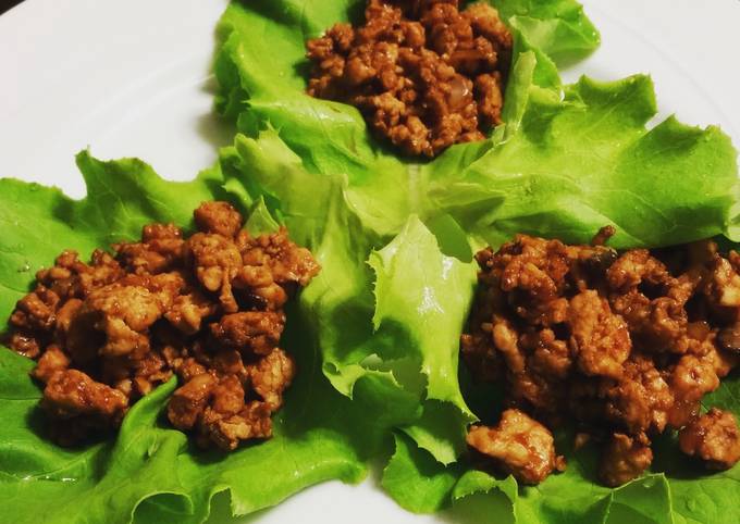 Chicken Lettuce Wraps