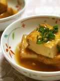 Easy "Agedashi" Tofu with Atsuage
