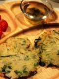 Okonomiyaki-Style Rice Flour & Chinese Cabbage Patties for Toddlers