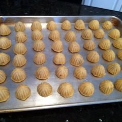 MA'AMOOL (farina Cookies) معمول A picture of MA'AMOOL (farina Cookies) معمول.