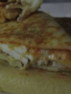 A picture of Savory pancake(crepe salé).