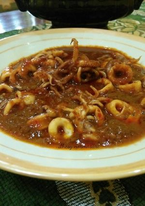 Foto resep Cumi asam manis