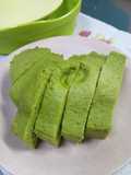 Matcha Sponge Cake Made with Pancake Mix