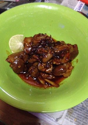 Foto resep Ati Ampela Masak Kecap