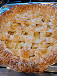 A picture of Easy Healthy Apple Pie.