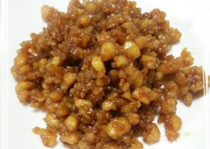 Crumbled Tofu (Soboro) Recipe