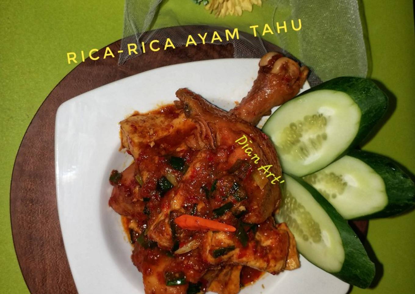 Rica-rica Ayam Tahu