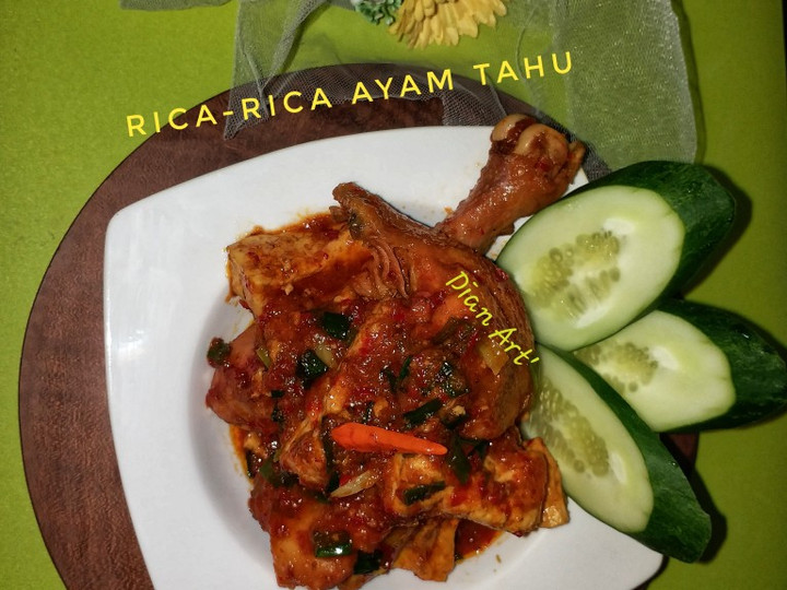 Resep Rica-rica Ayam Tahu Anti Gagal