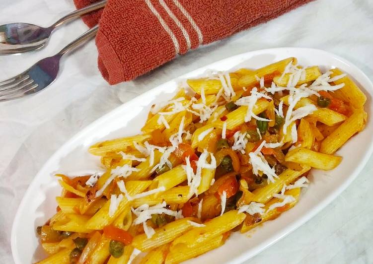 Recipe of Super Quick Homemade Italian panner pasta