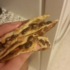 A picture of Black Bean Quesidilla.