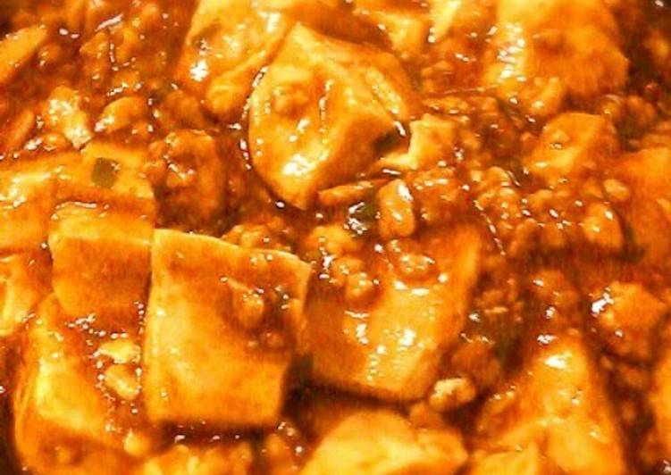 Recipe of Speedy Simple &amp; Spicy Mapo Tofu