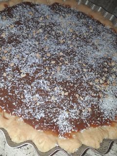 Una foto de Pastafrola de Dulce de Leche