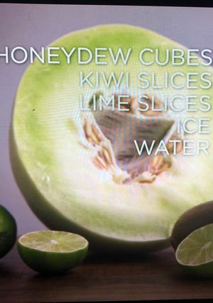 Una foto de Infusión Kiwi-Limón-Melón verde