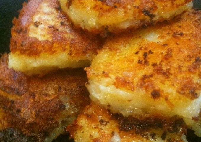 Easiest Way to Prepare Favorite Fried Crispy Mashed Potatoes with Onion