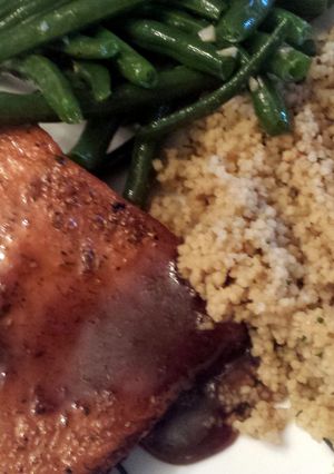 A picture of Mimi's Glazed Salmon Fillet.