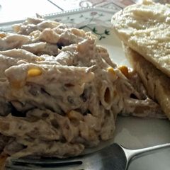 A picture of Tuna and Sweetcorn Pasta.