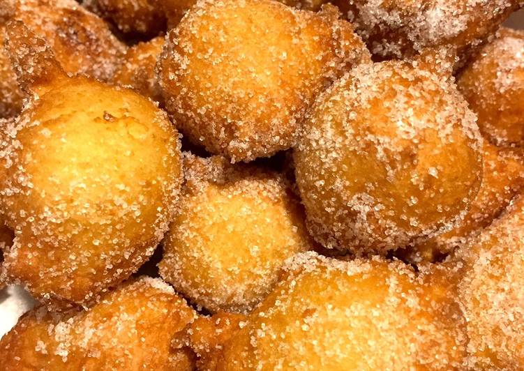 Castagnole di carnevale morbide allo yogurt