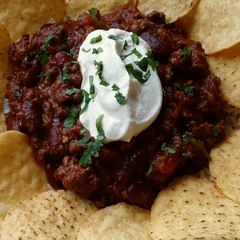 Vickys Venison Chilli Con Carne, GF DF EF SF NF A picture of Vickys Venison Chilli Con Carne, GF DF EF SF NF.