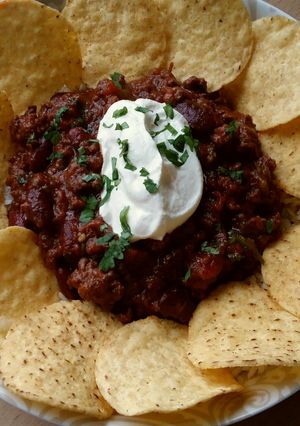 A picture of Vickys Venison Chilli Con Carne, GF DF EF SF NF.