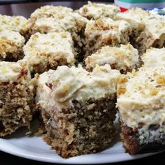 A picture of Hummingbird Poke Cake.