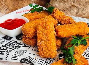 Foto resep Nugget Ayam Corn Flakes Gluten Free
