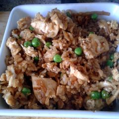 A picture of Chicken Fried Rice.
