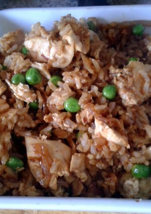A picture of Chicken Fried Rice.