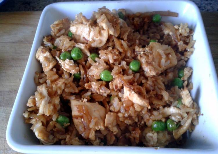 Easiest Way to Prepare Homemade Chicken Fried Rice