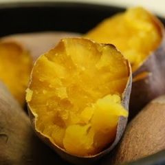A picture of Easy Baked Sweet Potato in the Microwave.