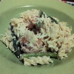 A picture of Creamy Cheese Fusilli.