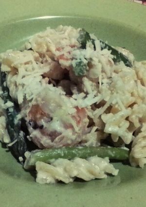 A picture of Creamy Cheese Fusilli.