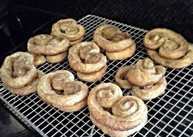 Steps to Make Super Quick Homemade Palmier cookies