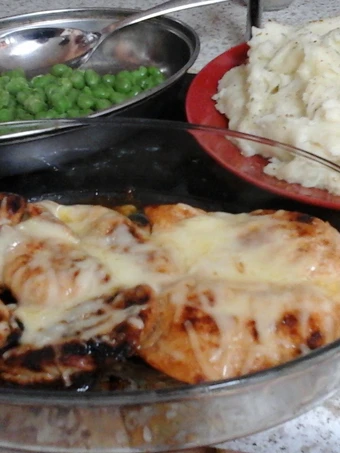 Recipe My Buttered Garlic Chicken with Garlic Mashed Potatoes  👍💚 the Perfect You can take Joss in your mouth