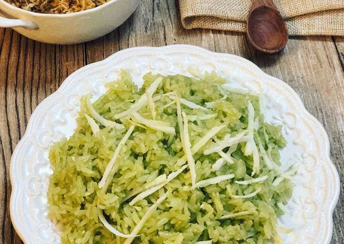 Cách Làm Món Tuần 9: Xôi Lá Nếp Cốt Dừa Không Cần Ngâm Gạo Của Huyền Dương  - Cookpad
