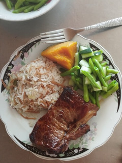 Una foto de Churrasco de cerdo