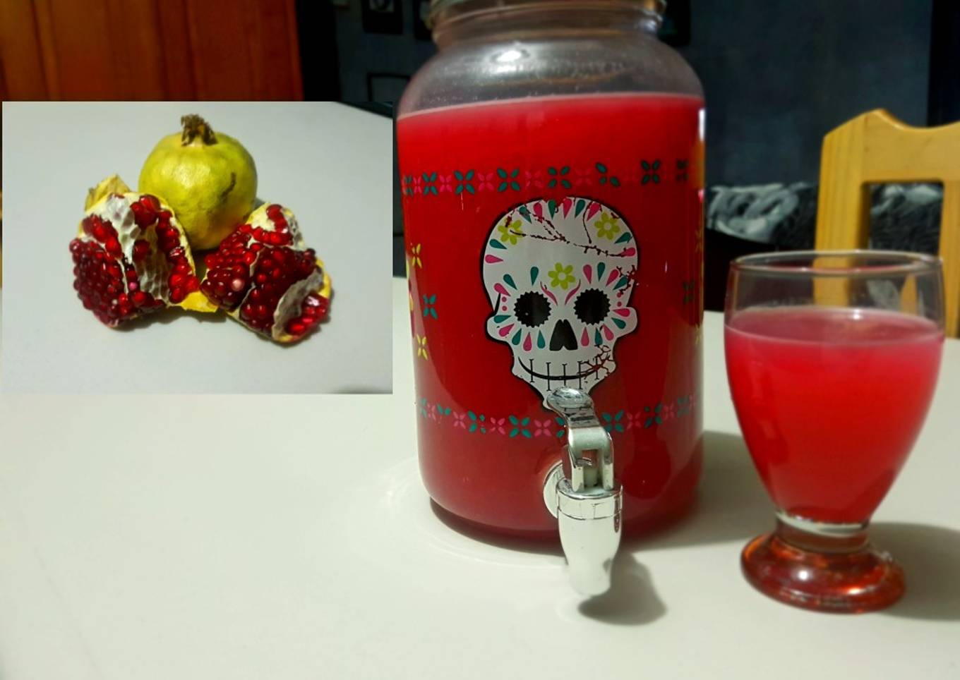 Agua fresca de Granada