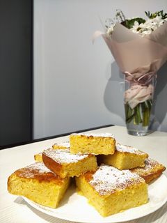 Фото Гарбузово-апельсиновий пиріг.