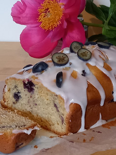 Una foto de Cake de arándanos con de limón